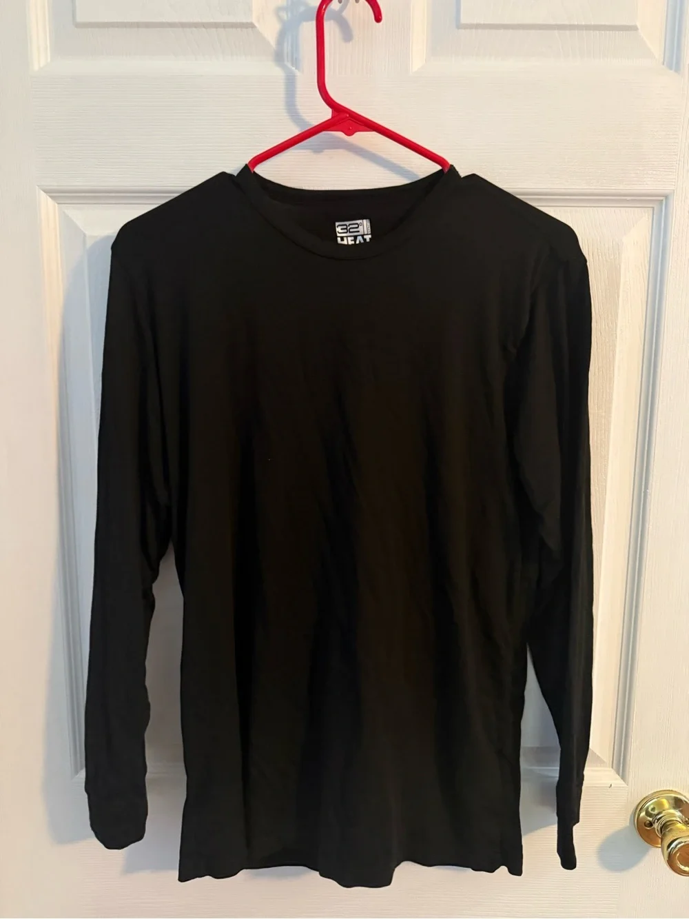32 Degrees Black Long-Sleeve Crewneck Shirt & Pants set - 4 sets